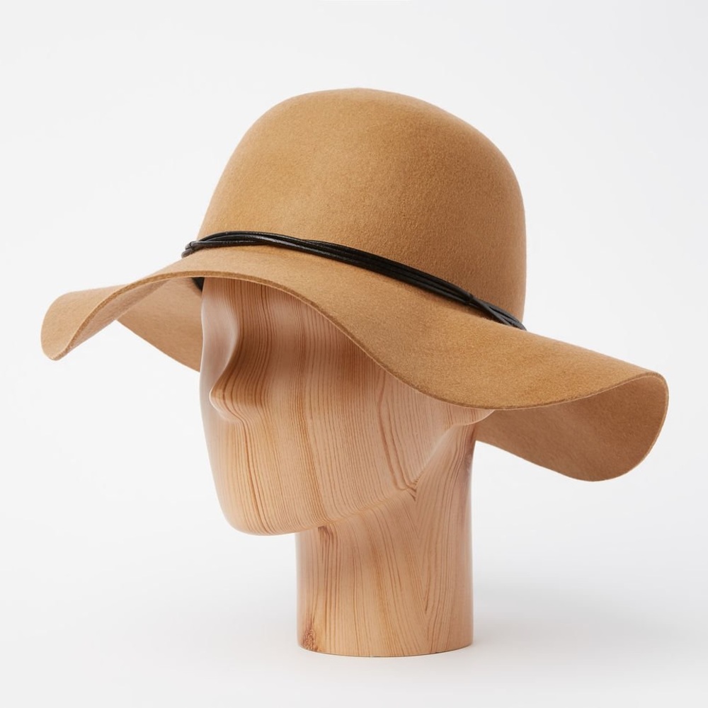 Roots Kelsey Floppy Hat Brown O/S 100% Wool